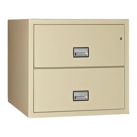 Phoenix Safe International Phoenix Safe Lateral 31" 2-Drawer Fire and Water Resistant File Cabinet, Putty - LAT2W31P